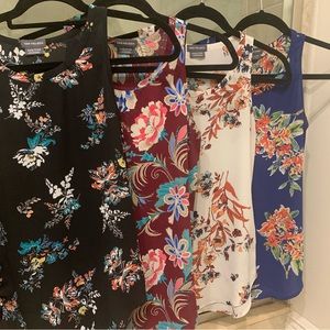 7 assorted business casual tank tops